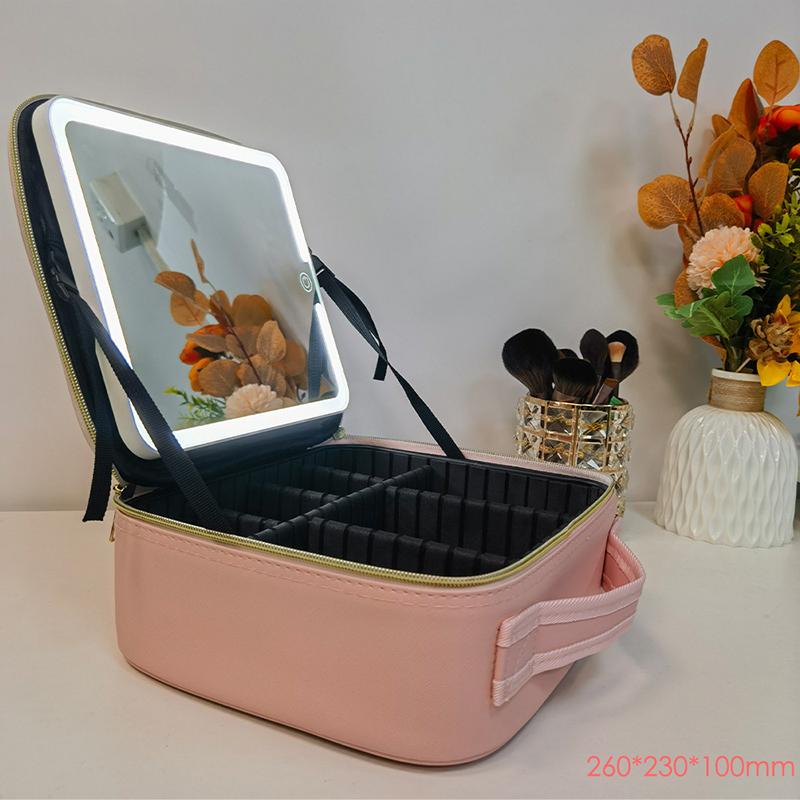 Sac Maquillage avec Miroir éclairé