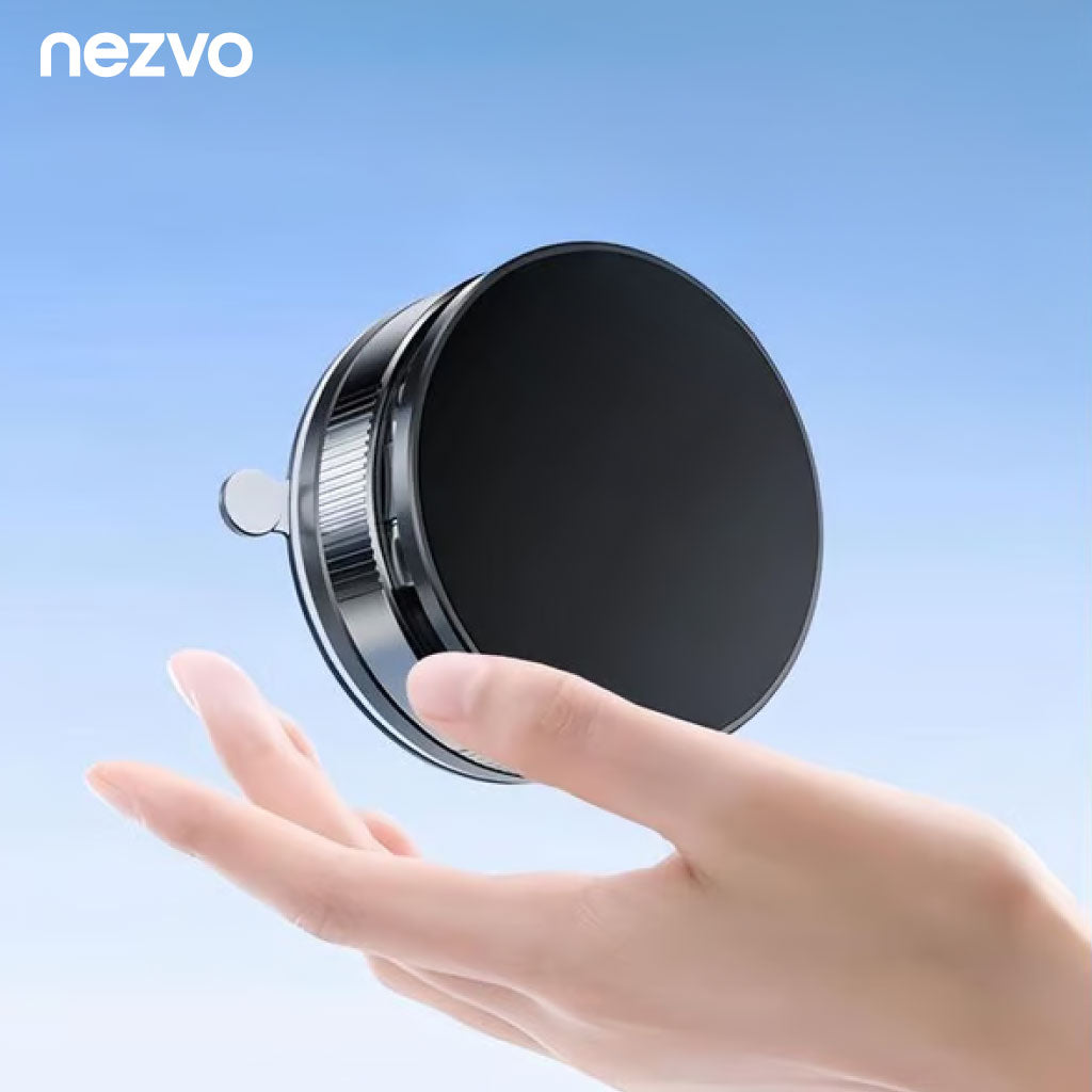 Support Téléphone Magnétique 360° à Ventouse – Fixation Ultra-Solide & Rotation Illimitée !