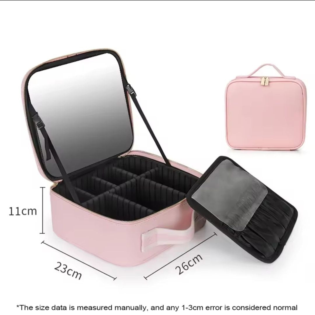 Sac Maquillage avec Miroir éclairé