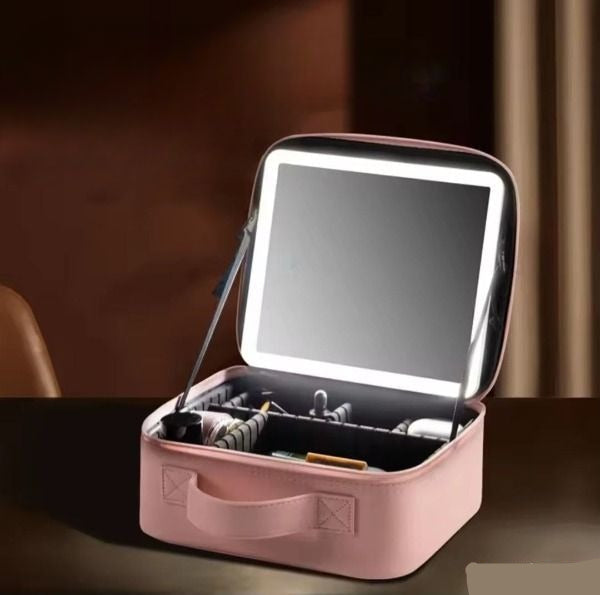 Sac Maquillage avec Miroir éclairé