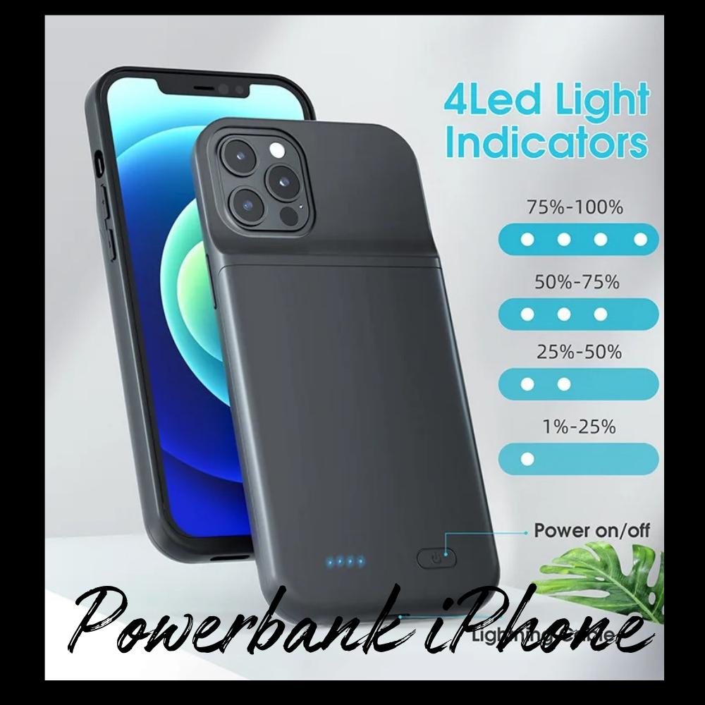 Etui avec Powerbank  iPhone