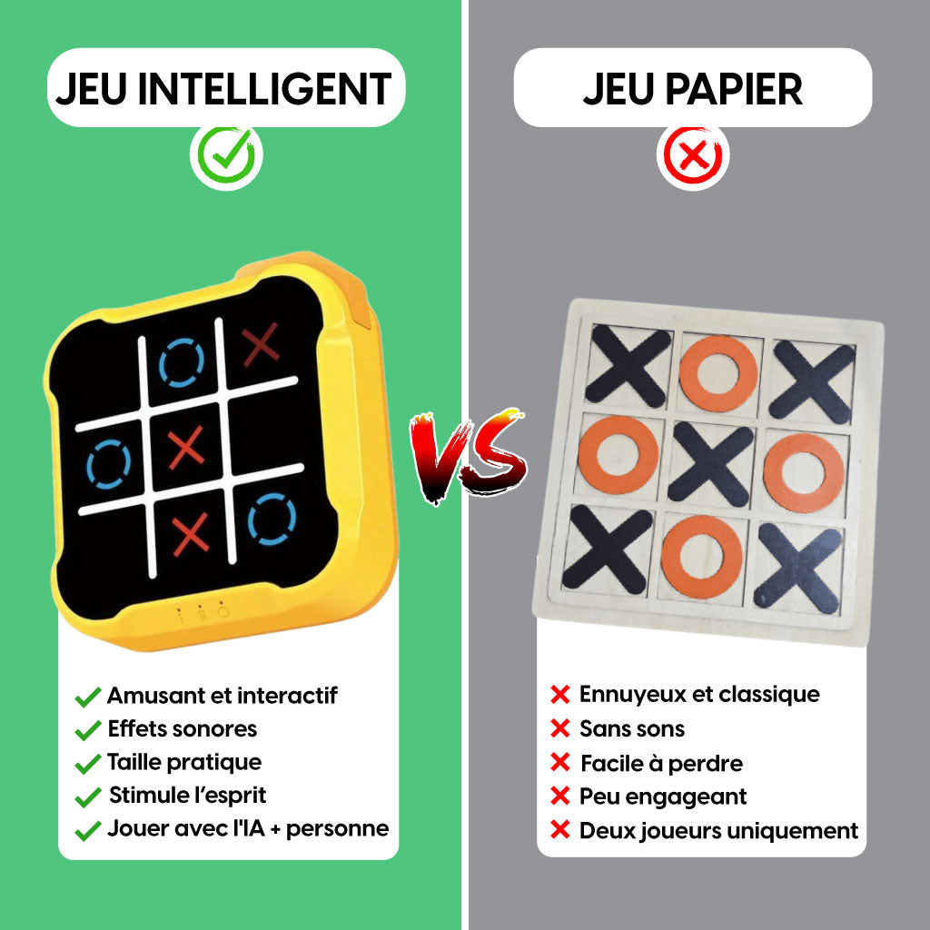JEUX X-O TACTILE - POUR PETITS ET GRANDS