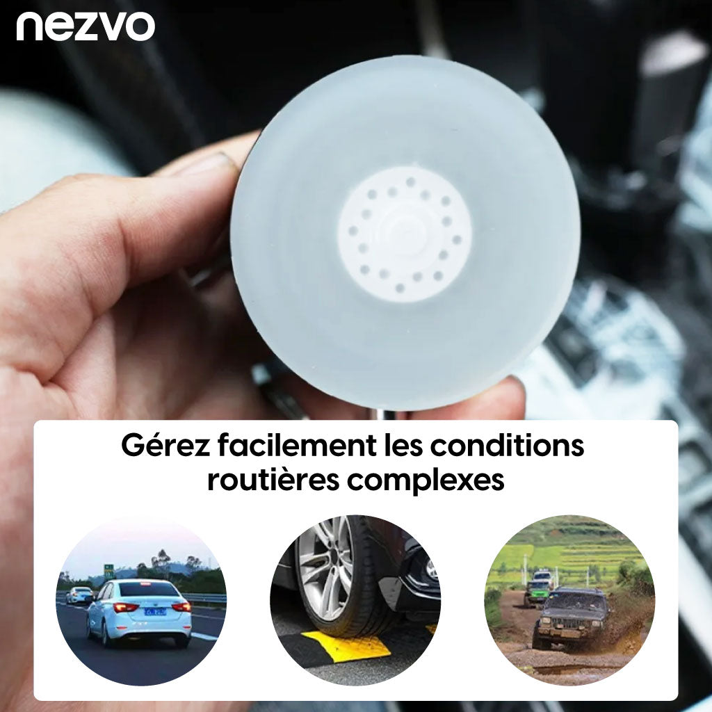 Mini Support Téléphone à Ventouse Magnétique – Double Face, Pliable et Ultra Stable !