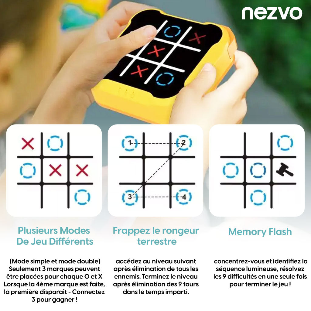 JEUX X-O TACTILE - POUR PETITS ET GRANDS