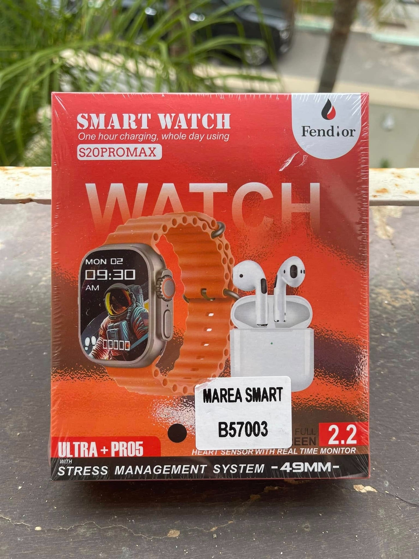 Smart Watch S20 Pro Max avec Écouteurs Sans Fil