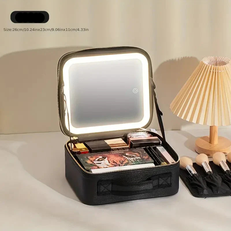 Sac Maquillage  avec Miroir éclairé